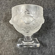 Lalique France Frosted Crystal