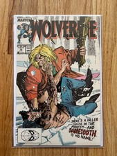 Wolverine #10 (1989) NM 1st Silver Fox Sabretooth Battle Sienkiewicz Marvel picture