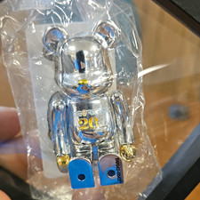 Medicom Series 43BE@RBRICK 20th Anniversary Chrome Silver picture