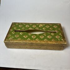 Vintage Italian Florentine Tissue Box Made In Italy picture