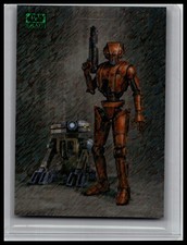 2026 Topps Chrome Star Wars Galaxy HK-47 & T3-M4 #KOTOR-12  Green /199 picture