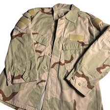 Vintage 1997 US Military DCU 3 Color Desert Camo Combat Coat Large Regular picture
