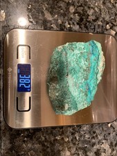 Excellent 381g Natural Chrysocolla Rough Specimen picture