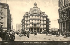 New York City NY General Post Office S. & D.T. c1900s-10s Vintage Postcard picture