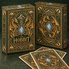 The Hobbit Playing Cards, Bilbo Baggins Thror Thorin's Map Poker Deck, LOTR Gift picture