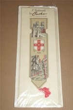VINTAGE CASH'S WEAVERS of COVENTRY ENGLAND YORK MINSTER WOVEN BOOKMARK ~ SEALED picture