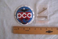 Vintage PCA Porsche Club of America LARGE grill radiator badge emblem MINT NEW picture