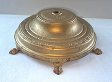 Vintage Rembrandt Art Deco Mid Century Cast Iron Footed Base picture