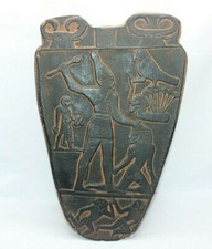 PHARAONIC ANCIENT EGYPTIAN ANTIQUE NARMER Upper Lower Egypt Stella 31st Century picture
