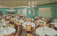 Greenport, NY: Mitchell's vintage Long Island New York Restaurant Postcard picture