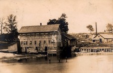 Old Sawmill & Furniture Factory, Mexico IN Indiana RPPC Photo Postcard COPY picture
