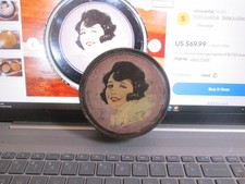 VINTAGE 1920'S CANCO BEAUTEBOX WITH SILENT SCREEN STAR BEBE DANIELS HENRY CLIVE picture