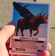 Skifidol Italian Brainrot Trading Card #12/150 Aeromucca Armata picture