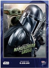 2026 Star Wars Topps NOW The Mandalorian and Grogu Poster Card MG01 *In Hand* picture