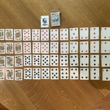 VTG A. Dougherty NY Steamboat No. 0 Playing Cards-VG+ Cond *Free Ship picture