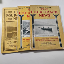 3 Issues 1903 1904 & 1905 The Four Track News Magazine NY Central & Hudson River picture