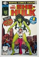 The Savage She-Hulk 1 VERY FINE John Buscema Marvel Comics 1980 picture