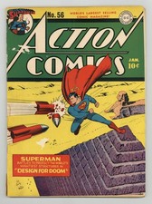 Action Comics #56 GD+ 2.5 1943 picture
