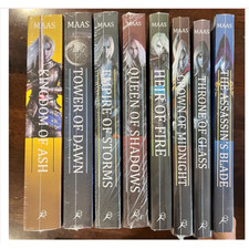 Throne of Glass Series by Sarah J. Maas Book 1-8 FULL SET Brand New picture