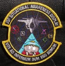F-35 461st FLT SQUADRON DEADLY JESTERS SITUATIONAL AWARENESS DISPLAY PATCH SDD picture