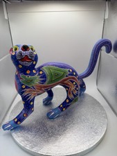 Signed Oaxacan Alebrije Feline– Aurora Sosa Sosa – San Martín Tilcajete –Oaxaca picture