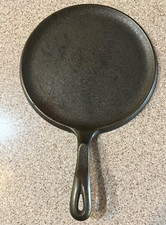 wagner's original cast iron cookware griddle 10 1/4 inch 1891 made in USA picture