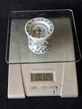 Antique Chinese Blue and White Porcelain Ink Box with Lid Tongzhi 1860's 2