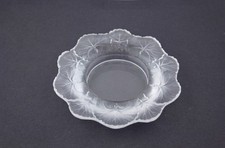 LALIQUE FRANCE CRYSTAL HONFLEUR DISH BOWL/ASHTRAY - MINT picture