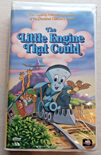 1991/1996 Little Engine That Could VHS tape, animated MCA Video, clamshell picture