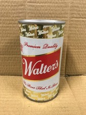 Vintage Walter's Premium Empty Pull Top Beer Can picture