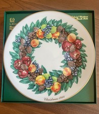 Vintage Lenox 1988 Annual Limited Edition Colonial Christmas Wreath Issue picture
