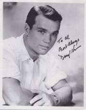 Darryl Hickman Hollywood Movie Actor Vintage 1950s - Hand Signed Photo picture