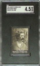 1902 Ogden's Guinea Gold Series C #292 Mark Twain SGC 4.5 Tobacco Card picture