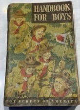 1948 Boy Scout Handbook 5th Ed 1st Printing BSA Vintage Scout Book picture