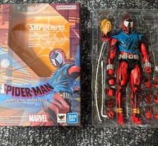 S.H.Figuarts Scarlet Spider Figure Red Color Comic Book picture