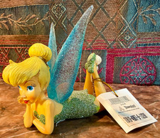 DISNEYLAND RESORT Park Souvenir TINKERBELL LYING DOWN With Tag picture