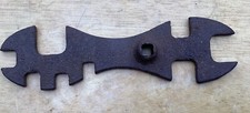 Vintage Plow Tractor Farm Implement Multi Open End Wrench Tool picture