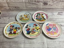 Schmid Disney Collectible Mother's Day Valentines Plates 70's 80's picture