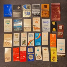 28 Vintage Hotel Resort Matchbook Covers California Hilton Marriott Biltmore Usd picture