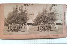 TACOMA WA ~ Puyallup Native American Ranchmen WARD building block 1880c picture