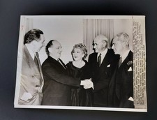 VTG 1948 Type 1 Press Photo Walt Disney Mary Pickford Sam Goldwyn Gov. Arnall picture