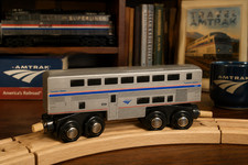 Wooden Amtrak Transitional Sleeper Sleeping Car 4.25
