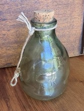 rare antique Green glass fly mosquito bee wasp insect catcher trap picture