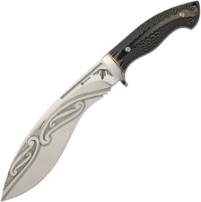 Browning Wihongi Signature Kukri Gray G10 Stainless Fixed Blade Knife 195BL picture