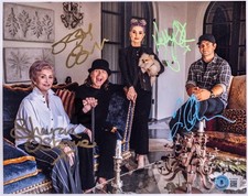 THE OSBOURNES: (OZZY, SHARON, JACK & KELLY) Signed Vintage 8x10 Promo Photo BAS picture