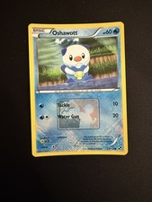 2011 Pokemon Oshawott Black & White League Promo Crosshatch Holo #27 picture