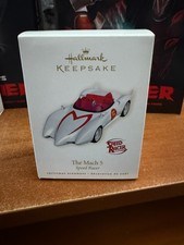 The Mach 5 Speed Racer 2008 Hallmark Ornament Race Car AM-10-7-444 New picture