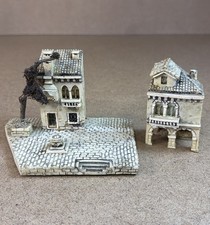 VTG MINIATURE BUILDING VENICE ITALY VENEZIA ART MARBLE CREAZIONI RARE WOW - Read picture