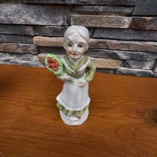 Vintage Grandma Figurine Porcelain Collectible Taiwan picture