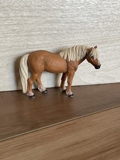 VTG 2007 Safari Haflinger Horse Palomino Pony Farm Animal Toy Figurine Figure picture